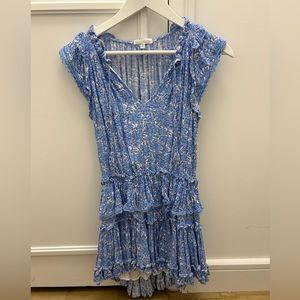 Love Shack Fancy like Blue Summer Dress